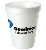 Custom Printed 12 oz. Foam Cup