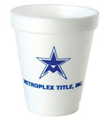Custom Printed 6 oz. Foam Cup
