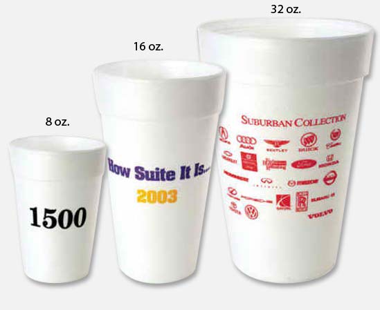 Custom Printed Foam Cup