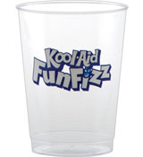 Custom Printed Clear Plastic Cup 10 oz.