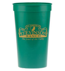 Custom Printed 22 oz. Smooth Walled Stadium Cups