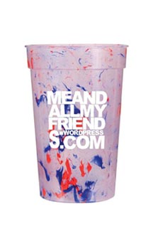 Custom Printed 17 oz. Confetti Stadium Cup