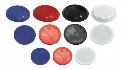 Colored Plastic Stadium Cup Lids